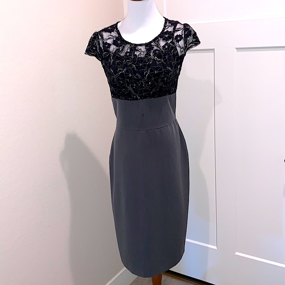 Tiana B. Lace Top Dress